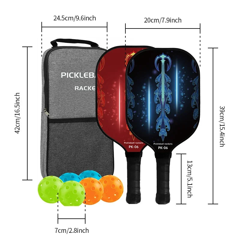 VYStrike Elite Pickleball Paddle Set