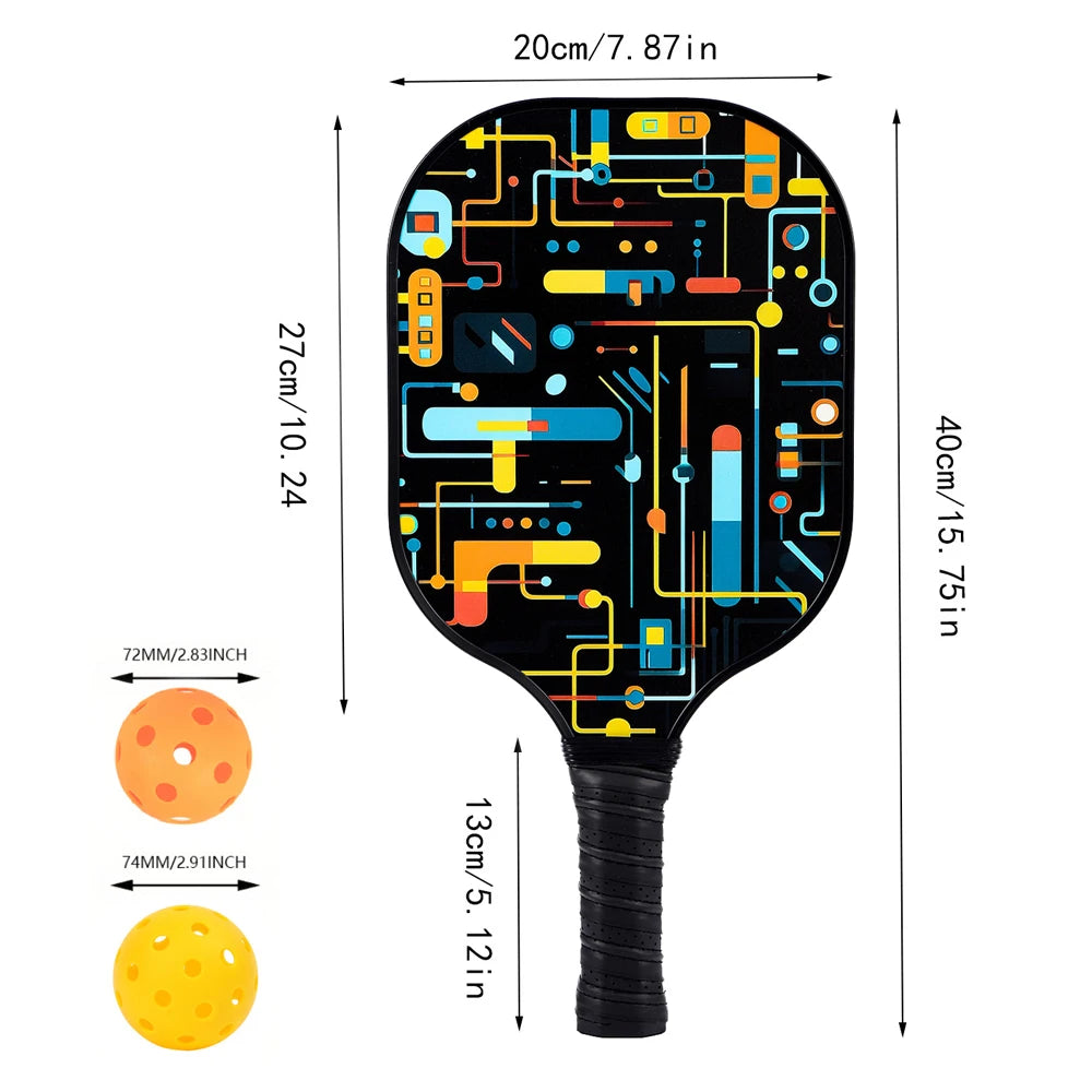 NEXORA Carbon Fiber Pickleball Paddle Set
