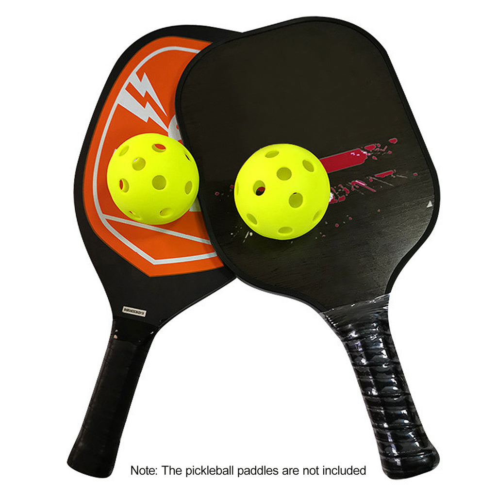 Kadimendium Pickleballs, Precise Drilling Yellow Indoor Practice Innebandy för utomhusbruk Kadimendium Pickleballs, Precise Drilling Yellow Indoor Practice Innebandy för utomhusbruk
