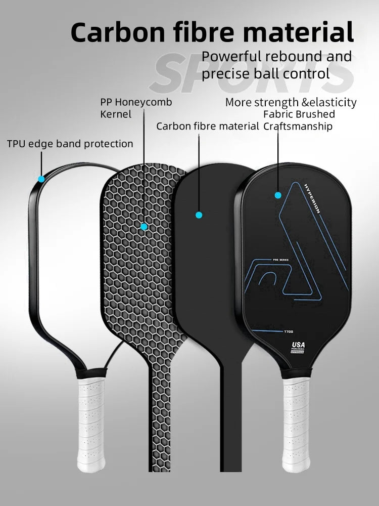 OUZEY T700 Carbon Fiber Pickleball Paddle